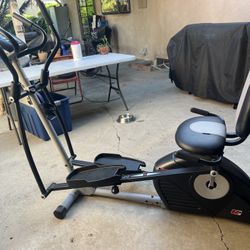 Pro-Form Hybrid Trainer Elliptical And Recumbent Bike 