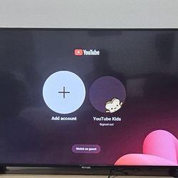 Samsung 55" TV with Remote