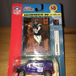 2004 NFL Team Collectible Hummer With Trading Card
