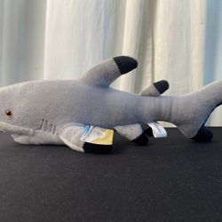 I Love Hawaii Aloha Grey Shark Plush 16” Inches T6468M Ages 3+ New W/ Tags Toy 