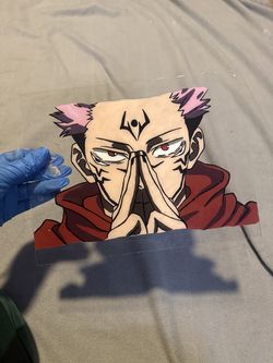 Sukuna glass painting