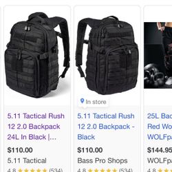 5.11 Tactical Rush 12 2.0 Backpack 