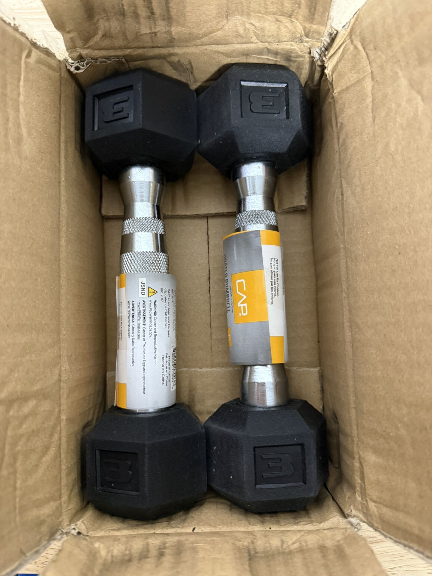 New! 3 Lb Dumbbells!
