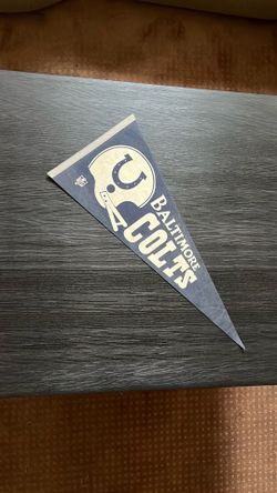 Baltimore Colts Football Pennant