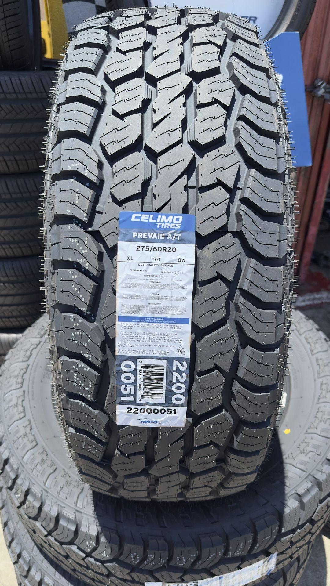 All Terrain 275/60/20 New Tires