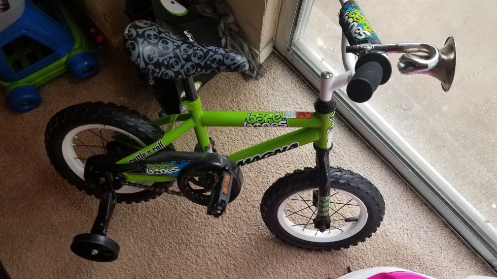 3 Toddler's cute Bikes for boys and one for girl