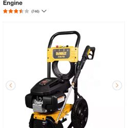3100 PSI pressure Washer dewalt brand gas 