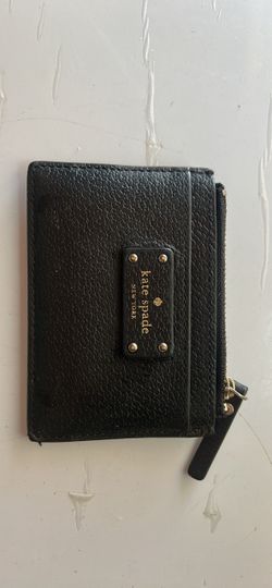 Kate Spade New York Black Leather Card Wallet