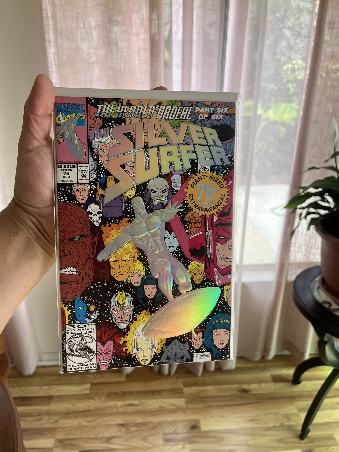 SILVER SURFER #75 Issue Marvel Comics Herald Ordeal mint condition of near