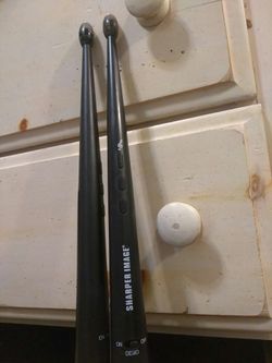 Sharper image electronic drumsticks