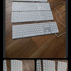 Genuine Apple A1243 Wired Mac Standard USB Keyboard w/ Numeric Keypad