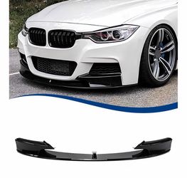 F30 BMW m sport bumper only splitter 328i 335i