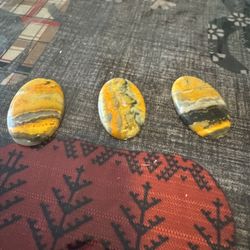 Bumblebee Jaspet Cabochons