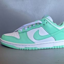 Nike Dunk Low "Green Glow" Womans Size 7