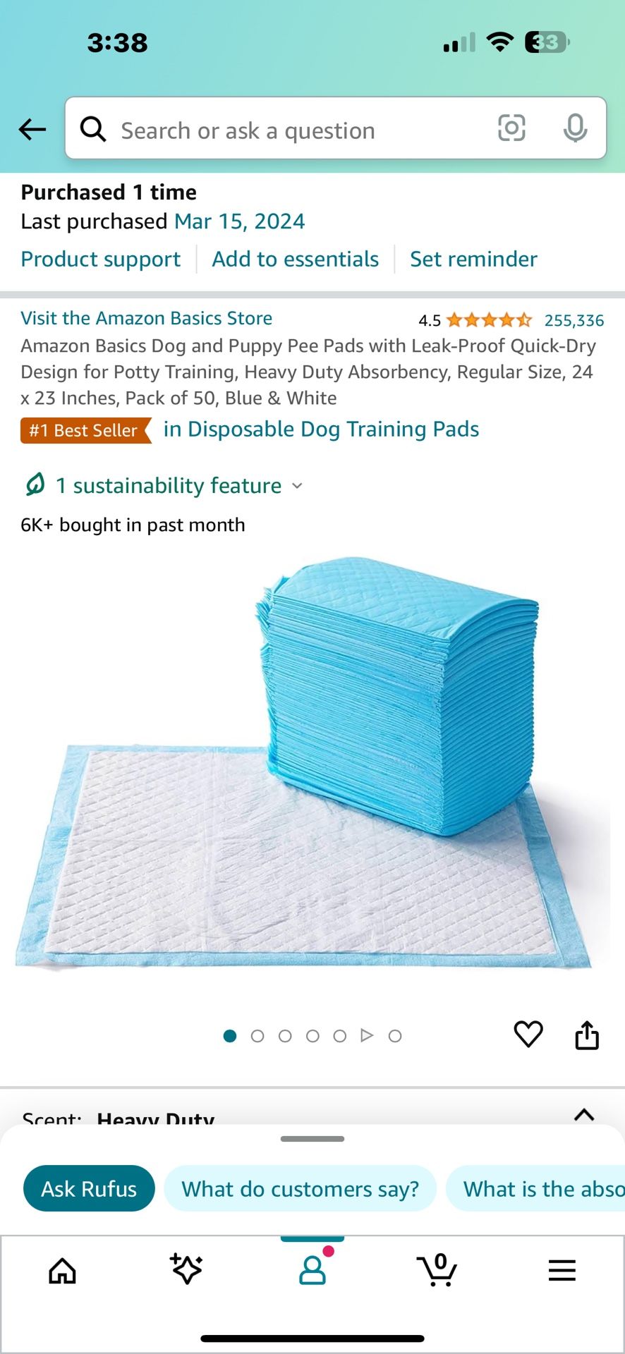 Puppy Potty Pads