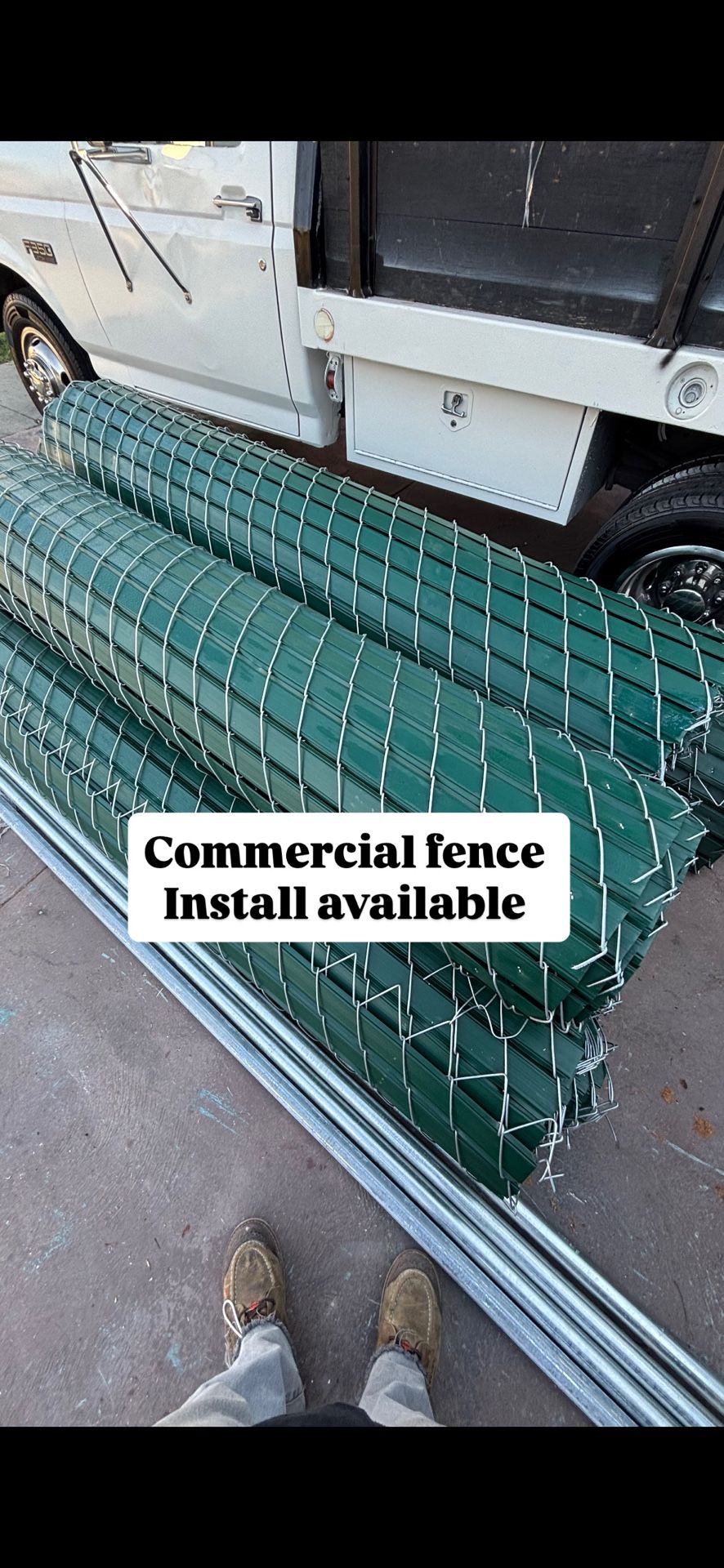 Commercial Fence Available 