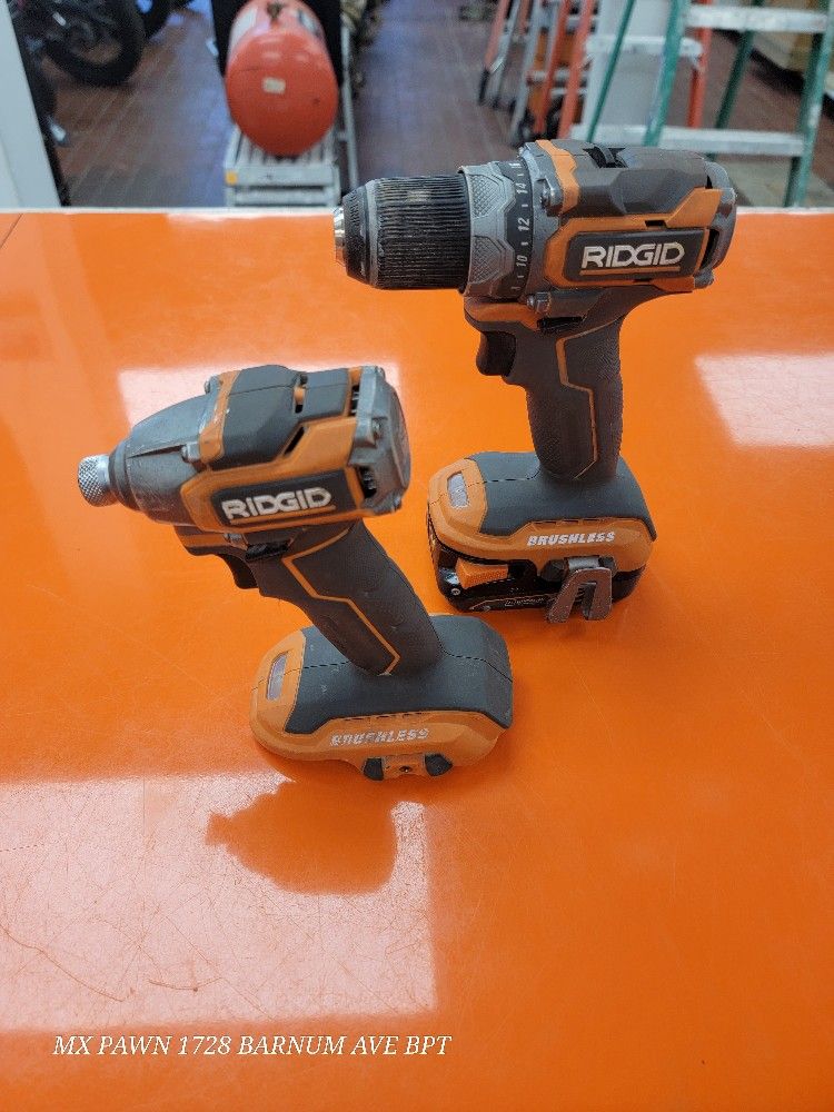 Ridgid Sub Compact Drill Combo Set