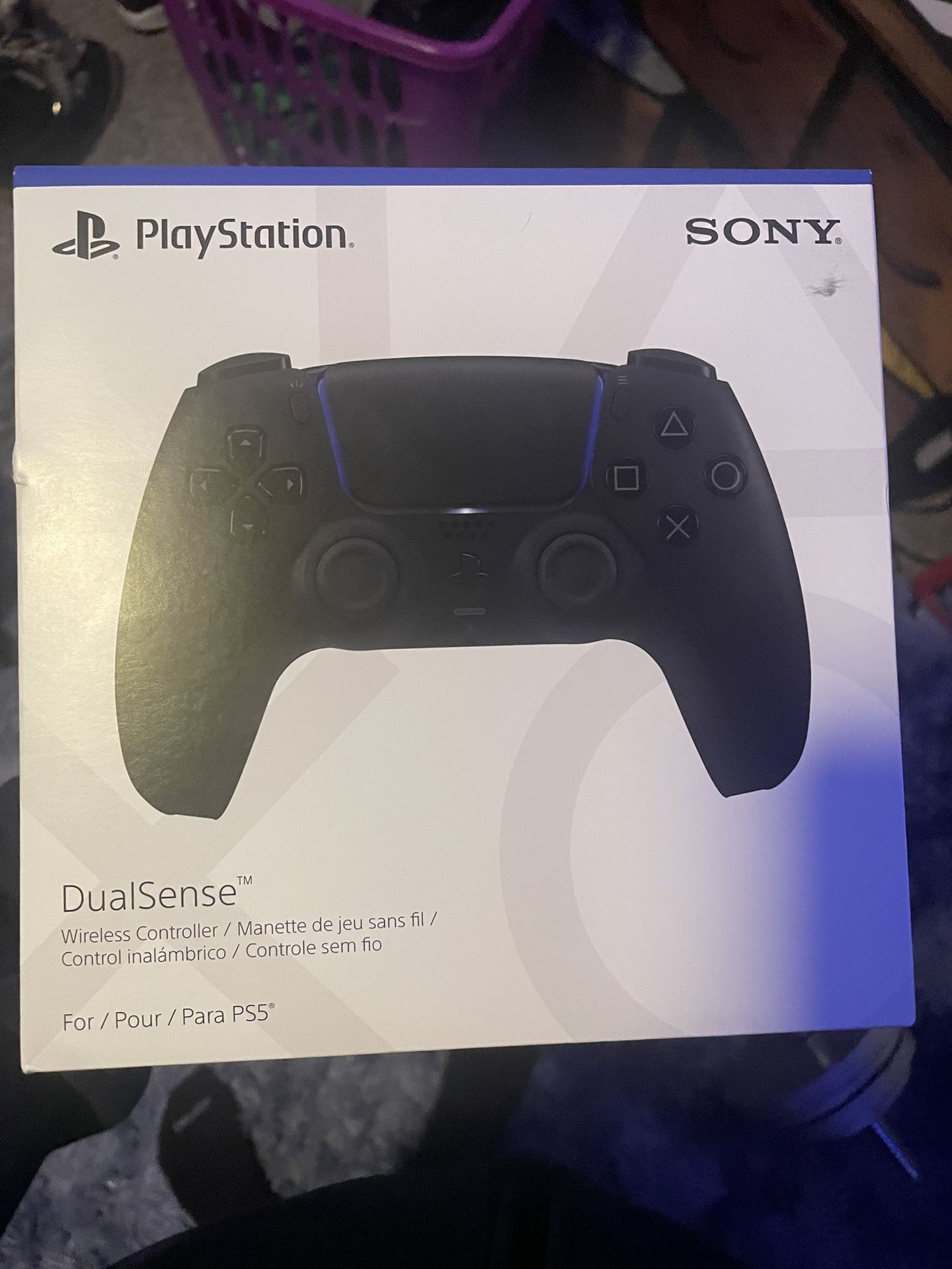 NEW Black PS5 Controller – Sealed in Box – 