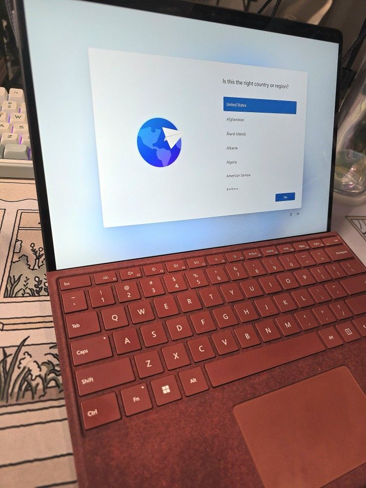Surface Pro 8 Laptop (Touchscreen Tablet) With Keyboard