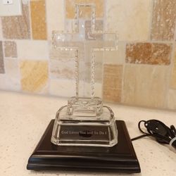 Crystal Glass Cross
