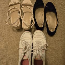 Women's size 9 - 3 pairs of shoes