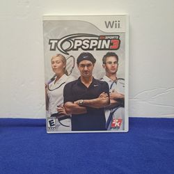 Top Spin 3 2K Sports For Nintendo Wii