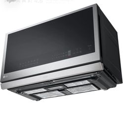 BRAND NEW IN BOX LG MVEL2125X 2.1 cu. ft. Smart Over-the-Range Microwave PrintProof Stainless Steel