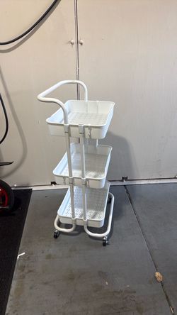 3-tier rolling cart