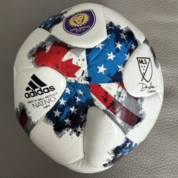 New Adidas MLS Orlando City Soccer Match Ball Replica Nativo Mini 