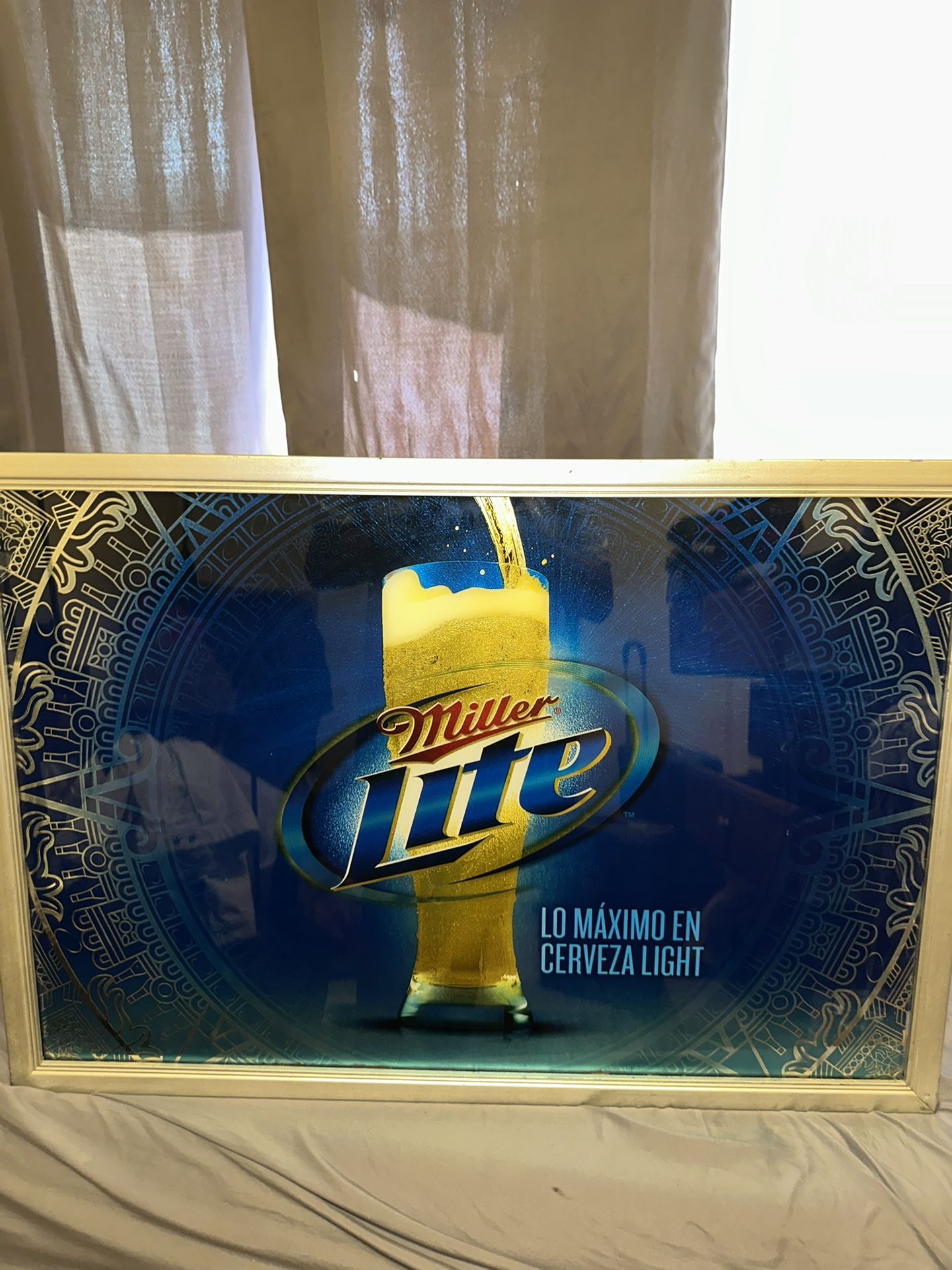 Miller Lite Bar Sign