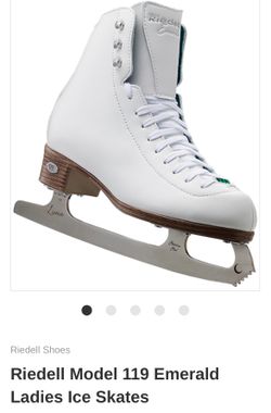 Ice Skaters Riedell 119 Emerald, 8.5