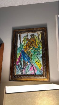 Giraffe art