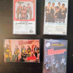 Los Huracanes Del Norte Cassette Lot