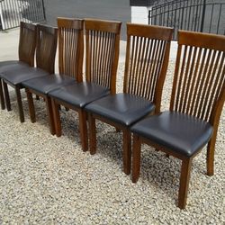 6 Dining Chairs 