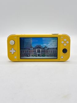 Nintendo Switch Lite Yellow HDH-001 Handheld Console #8 READ AS IS