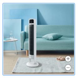 Hot? A little used OmniBreeze Tower Fan with Oscillation, and remote
