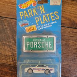 1988 Park N Plate Porche Hot Wheel.