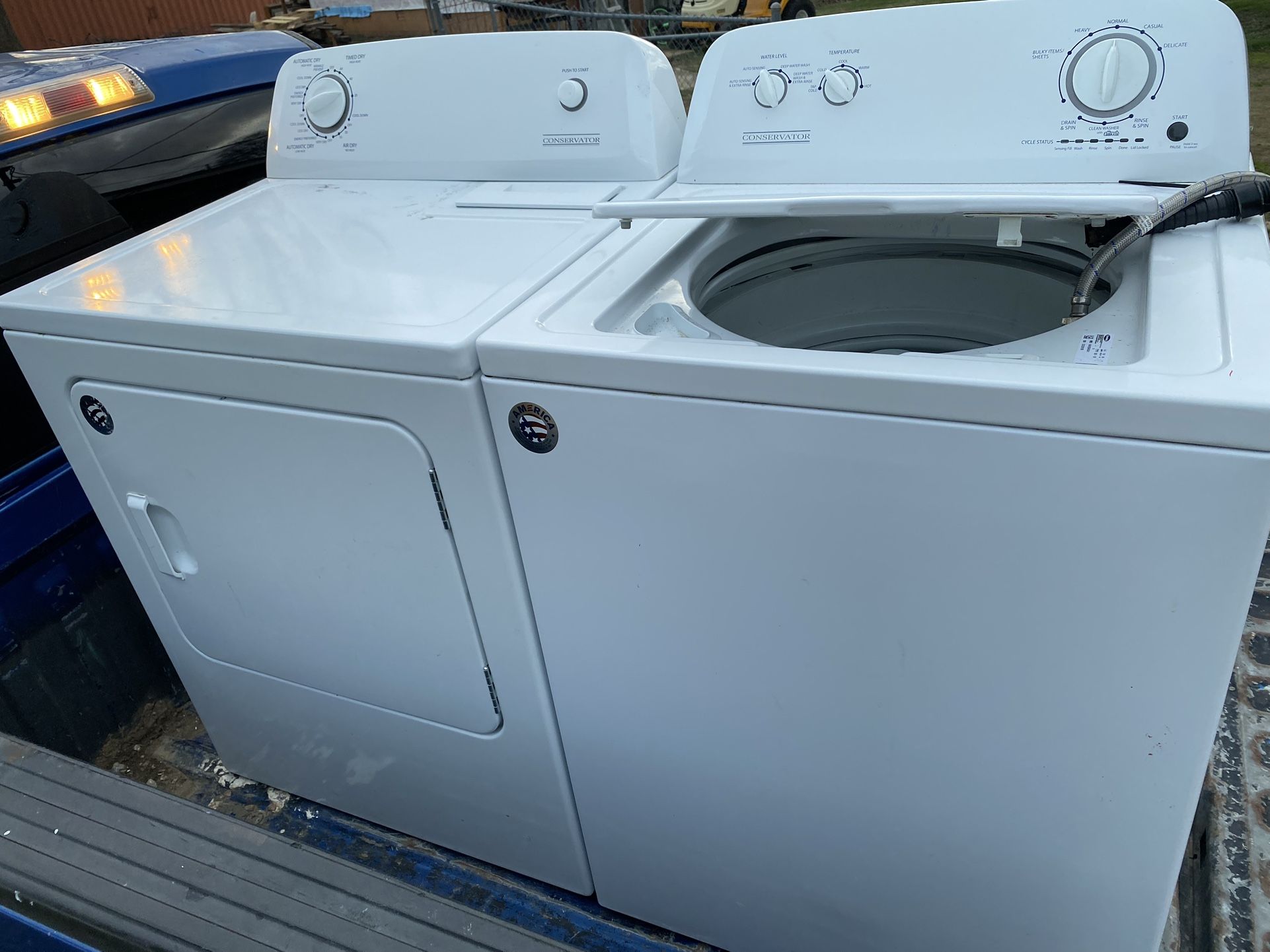 Matching Set Washer And Dryer 