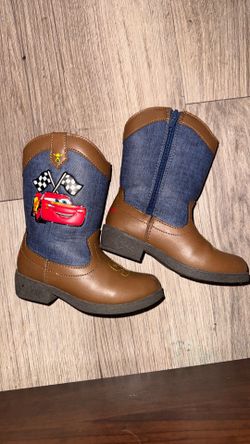 Lightning McQueen Toddler Cowboy Boots