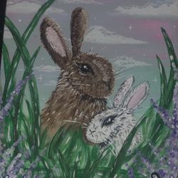 Bunny Painting