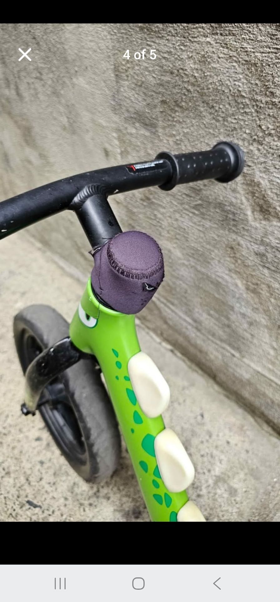 Balance bike for children