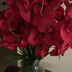 Florero Con Sus Flores