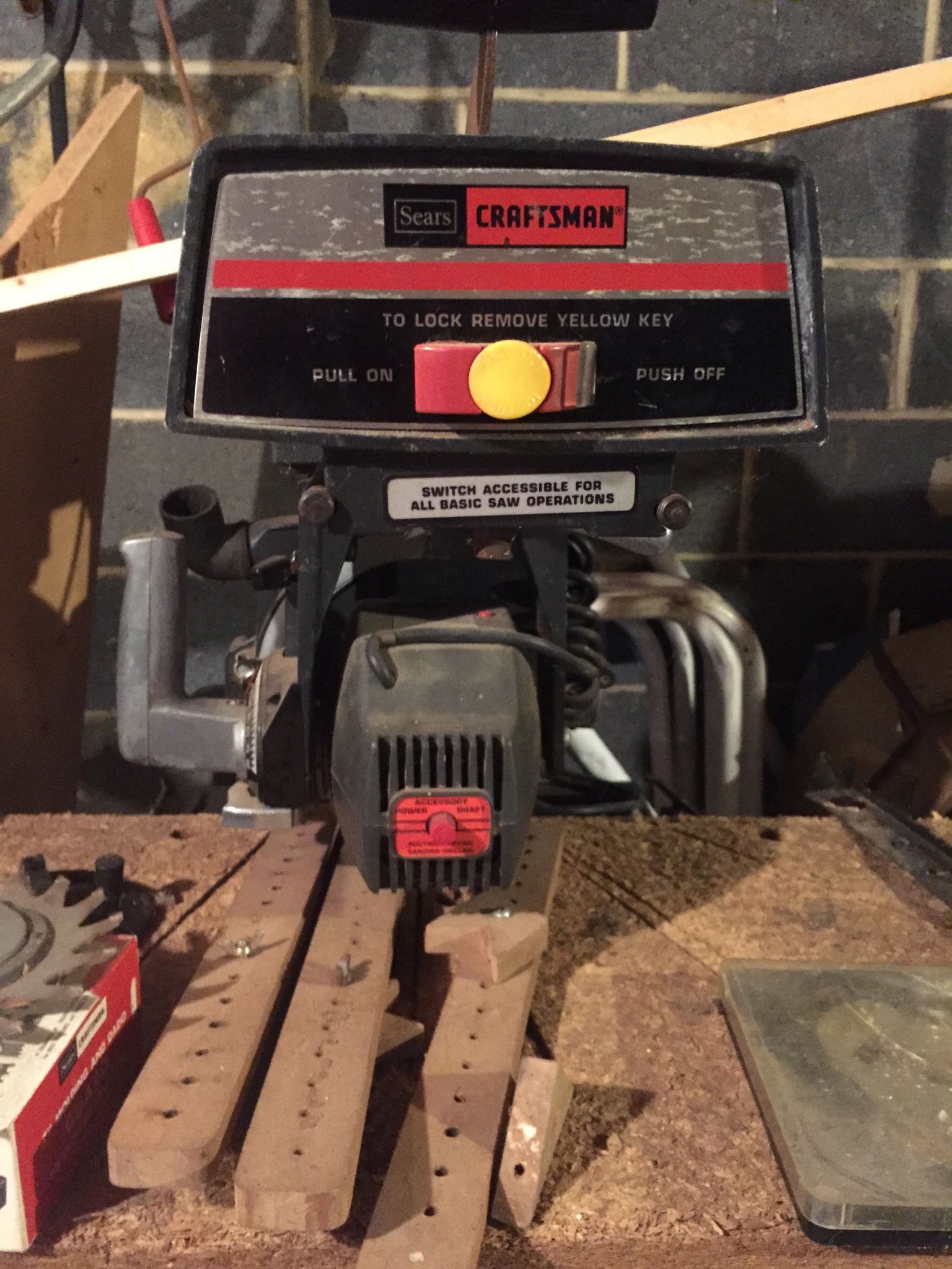 Craftsman 10 inch radial arm saw