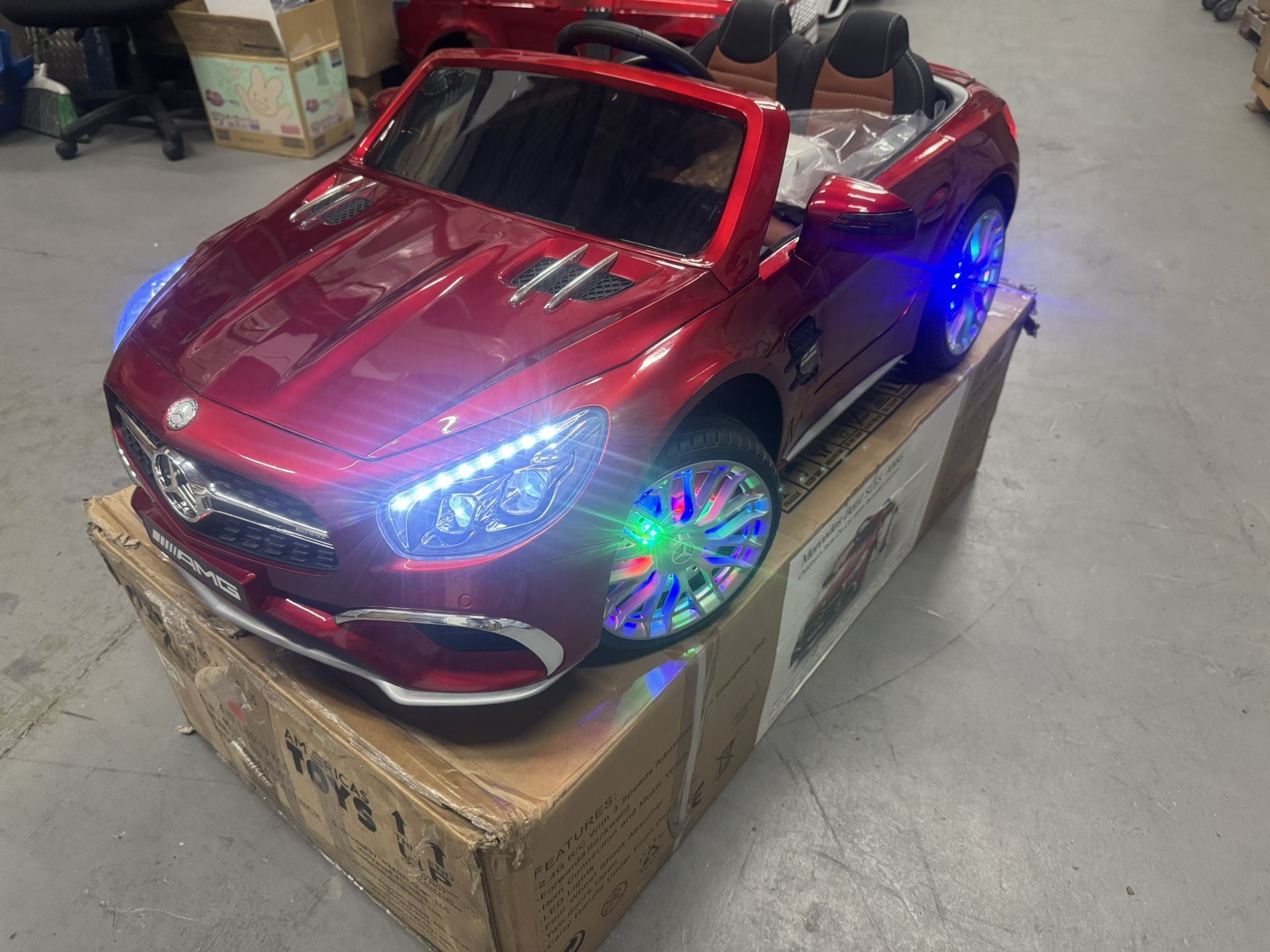Mercedes Benz ride On Toy Kids Electric Car 12 v With Remote Control