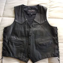 Final sale!!!!Wilson Leather riding vest