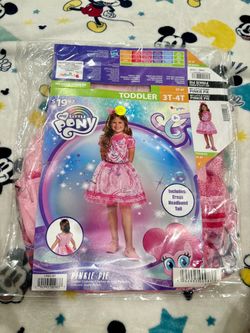 MY LITTLE PONY TODDLER GIRLS COSTUME SIZE 3T-4T
