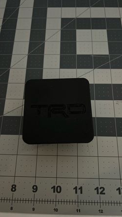 Toyota TRD hitch cover 3D printed