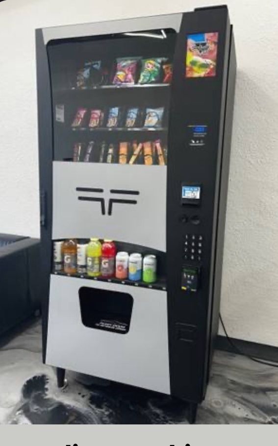 Snack/beverage, Vending Machine Combo