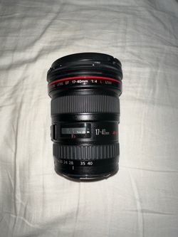 Canon 17-40mm f4 lens