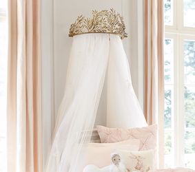 (NEW) Monique Lhuillier Gold Vine Cornice from Pottery Barn Kids